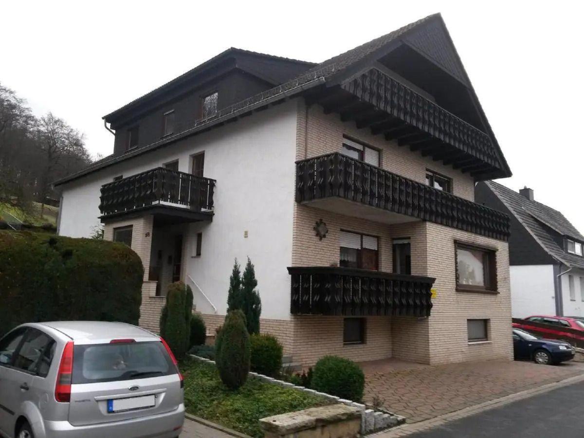 Ferienwohnung Am Waldrand バート・ドリーブルク エクステリア 写真