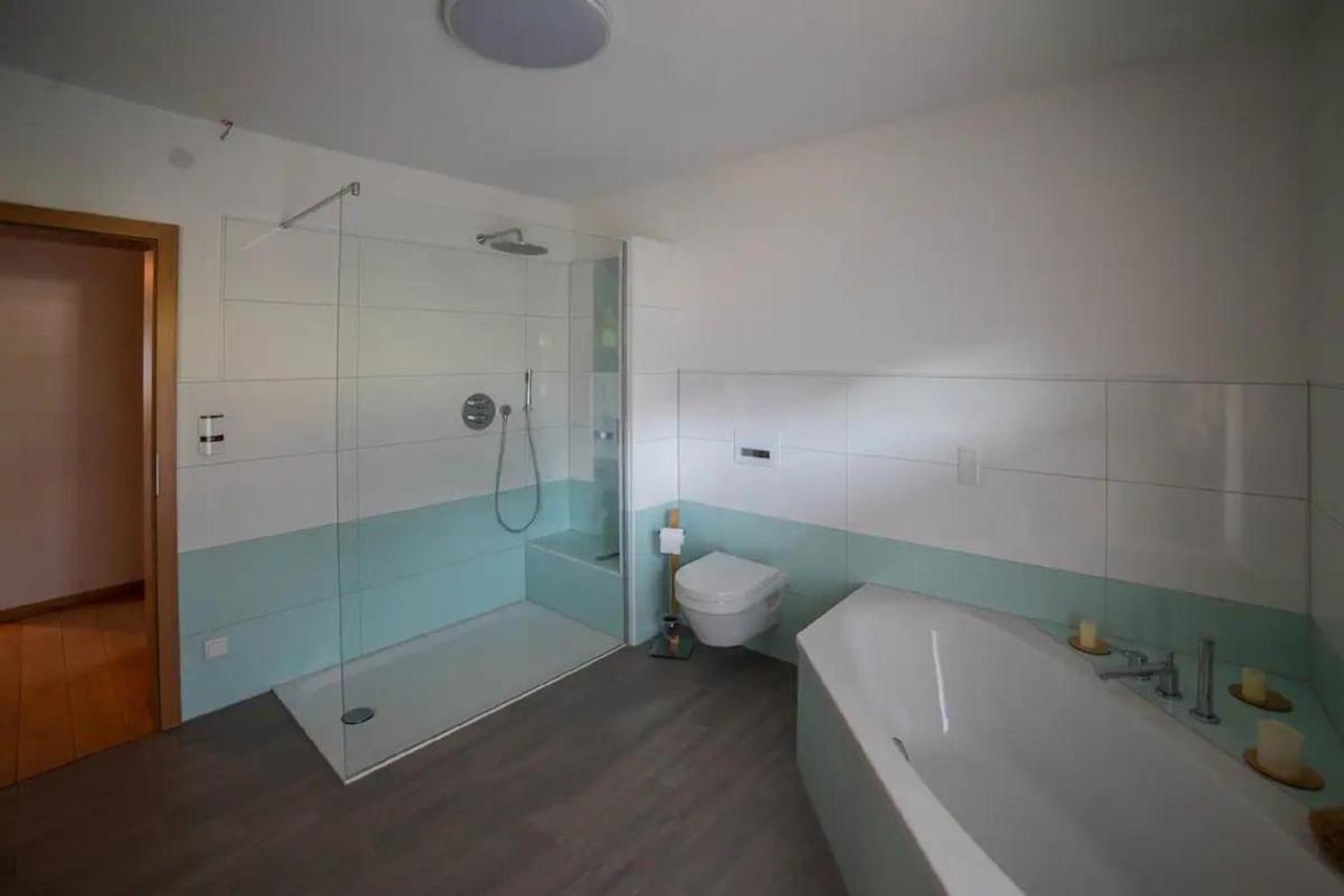 Ferienwohnung Am Waldrand バート・ドリーブルク エクステリア 写真